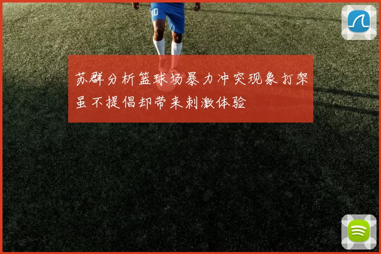 苏群分析篮球场暴力冲突现象打架虽不提倡却带来刺激体验